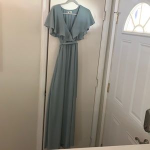 Sage colored Maxi Dress Show me your MuMu